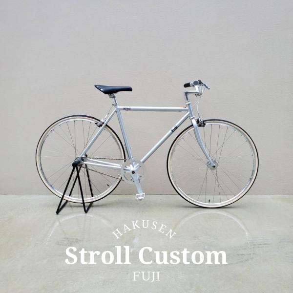 限定特価  ライザーハンドル厳選カスタム　STROLL(ストロール)　FUJI（フジ）　クロモリシン...