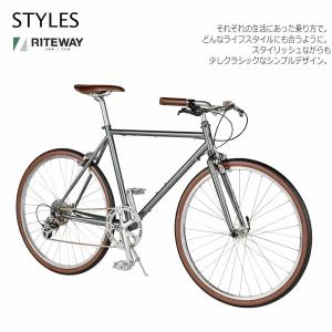 クーポン配布中 STYLES(スタイルス)　RITEWAY（ライトウェイ）　クロモリクロスバイク　 送料プランB　23区送料2700円（注文後修正）｜ehakusen