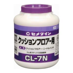 セメダイン　CL-7N (合成ゴム系ラテックス形接着剤)　3kg　６個｜ehanshinys