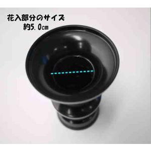 黒花立て 5.0寸(単品) 仏具の詳細画像2