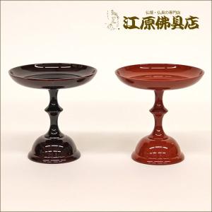 寺院仏具］ 中口火立(獅子付) 色付 1尺8寸 1対 【ローソク立