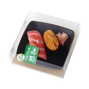 寿司キャンドルC（ウニ・大トロ）サビ入 カメヤマ 故人の好物シリーズ ローソク ろうそく