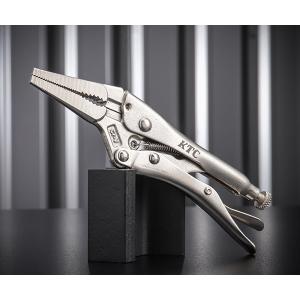 KTC 150LNEM ロングノーズノッキングプライヤー ワイヤーカッター付 全長135mm 京都機械工具xエヒメマシンオリジナル商品｜エヒメマシン Yahoo!ショッピング店