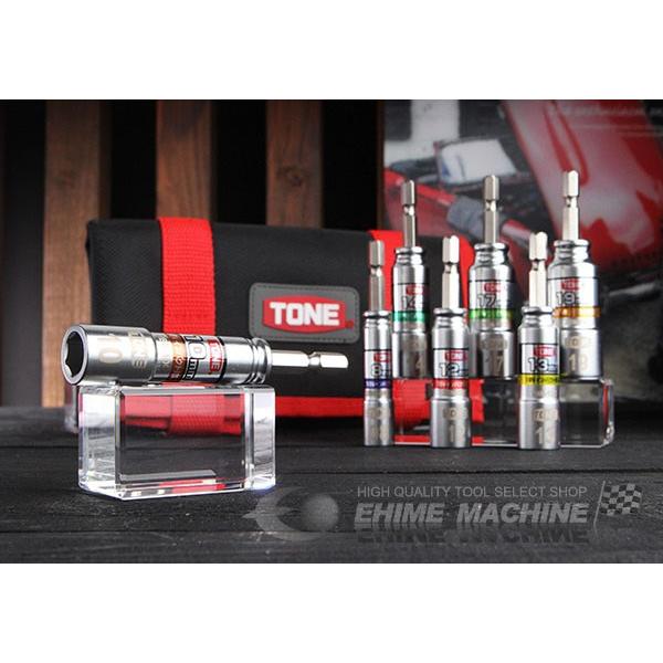 TONE 電動ドリル用コンパクトソケットセット (2BNC700)(4953488389609) ト...