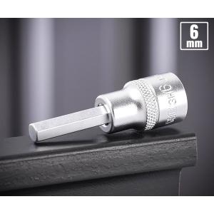 TONE（トネ） ヘキサゴンソケット 対辺寸法8mm ビット長さ27mm (3H-08