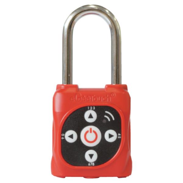 ジェーエスビ eGeeTouchLOTO パドロック 赤GT5107 5-05105-97 南京錠 ...