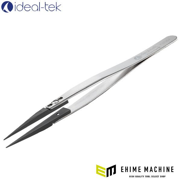 日本正規品 アイデアルテック セラミックチップ交換式 ESDピンセット (73ZJ.SA.0.IT)...