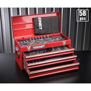 SIGNET 工具セット 800S-5121MBK 3/8DR 9.5sq マットブラック