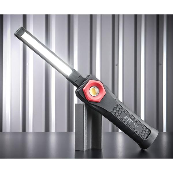 [26SS新商品]  KTC 充電式LED折りたたみライト 5段階調色 6段階調光 最大800lm ...