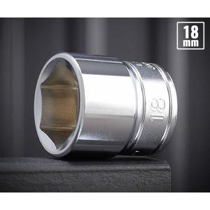 KTC B3-18 サイズ18mm 9.5sq.六角ソケット 230044