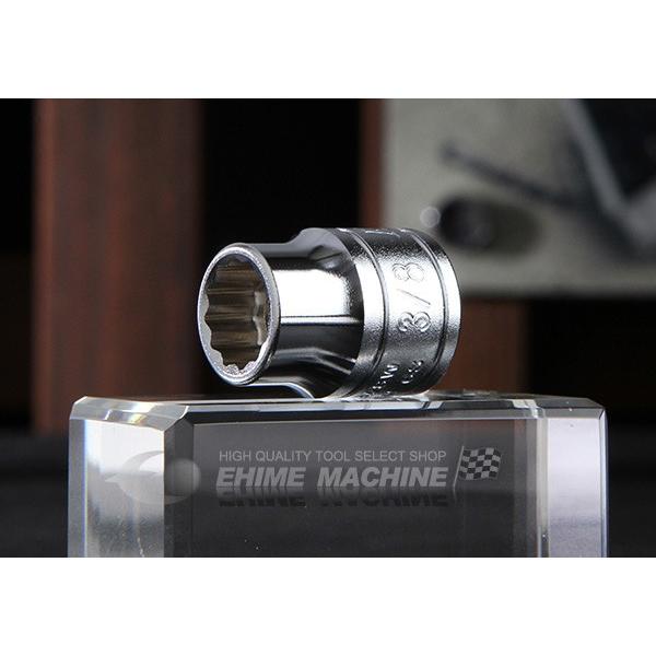 KTC B3-3/8W インチサイズ3/8 9.5sq.十二角ソケット 【ネコポス対応】