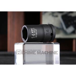 ※P5倍UP中！ KTC BP3M-14T サイズ14mm 9.5sq.インパクトレンチ用薄肉セミディープソケット