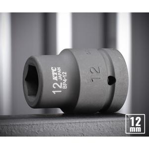 ※P5倍UP中！ KTC BP4-12 サイズ12mm 12.7sq.インパクトレンチ用ソケット