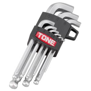 ※P5倍UP中！ TONE トネ マスターツール首下ショートボールポイントL形レンチセット
