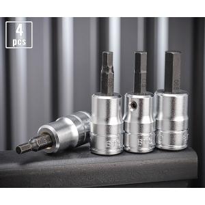 [ポイント5倍]  KTC BT3-S-4P2 ショートヘキサゴン4点 (BT3-04S,05S,06S,08S)