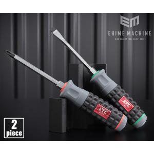 [21日迄 P5倍]   KTC D1PM-2P(D1P2-2,D1M2-6) 樹脂柄ドライバー