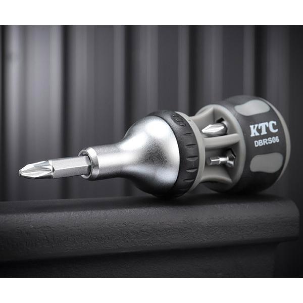 【ワケあり特価品】KTC DBRS06 -001-31008 ラチェットスタッビドライバー
