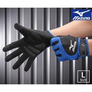 ※P5倍UP中！ ミズノ F3JGS803 09:ブラック×ブルー Lサイズ