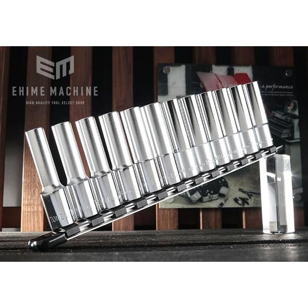 TONE ディープソケットセット(12角・ホルダー付) 12pcs 差込角12.7mm (HDL41...
