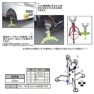 KOTO ハブスタンド 軽~普通車 4穴/5穴...の詳細画像2