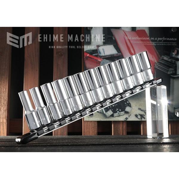 TONE ディープソケットセット(6角・ホルダー付) 12pcs 差込角9.5mm (HSL312)...