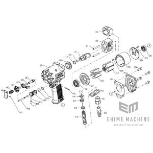 専用⑦ KTC [部品・代引き不可] KTC 12.7sq.インパクトレンチ JAP417用パーツ
