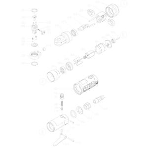 KTC [部品・代引き不可] KTC 9.5sq.エアーラチェットJAR341用パーツ