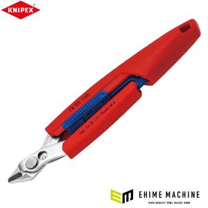 [26SS新商品] クニペックス スリムニッパー 150mm 開口拡大 精密ニッパー 結束バンド コンパクト収納 狭所作業 (7803-150) (4003773093824) KNIPEX｜エヒメマシン Yahoo!ショッピング店