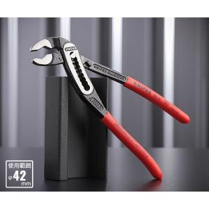 KNIPEX 8801-180 アリゲーター ウォーターポンププライヤー (SB) クニペックス 工...