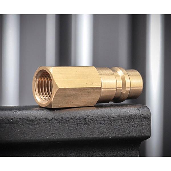 リークラボジャパン R1234YF缶切りバルブ用アダプター LL-400-MF12 カーエアコン用