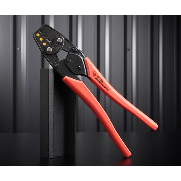 ロブテックス AK25A 絶縁被覆付閉端接続子用圧着工具 使用範囲CE1・2・5 エビ LOBSTE...