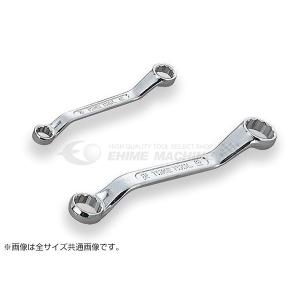 TONE ショートめがねレンチ(45°) 8X10mm (M46-0810)(4953488044355) トネ【ネコポス対応】