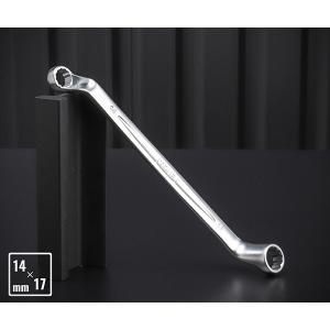 TONE めがねレンチ 75°M75-1417 ヘッド部75度オフセット トネ