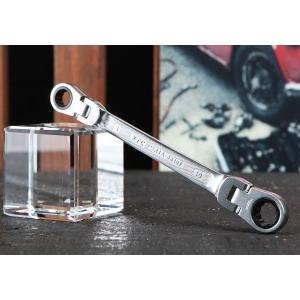 KTC ラチェットめがねレンチ （両頭型首振りタイプ） MR1A-1012F