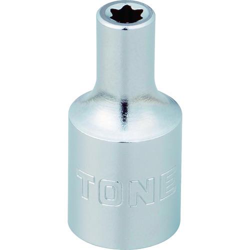 TONE E型トルクスソケット 呼びNO.E4 差込角6.35mm (2TX-E04)(495348...