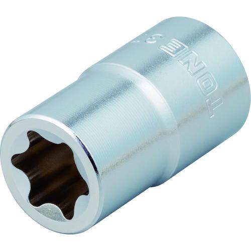 TONE E型トルクスソケット 呼びNO.E6 差込角9.5mm (3TX-E06)(4953488...