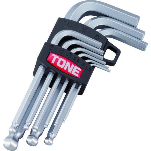 TONE マスターツールボールポイントL形レンチセット (BS900)(4953488018523)...