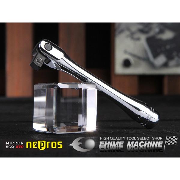 NEPROS NBS2S 全長100mm 6.3sq.ショートスピンナハンドル ネプロス