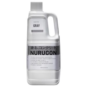 ヌルコン 2L グレー 水性コンクリート用化粧剤 NC-2G タイハク NURUCON 補修 DIY リフォーム 塗るコンクリートの高価買取価格
