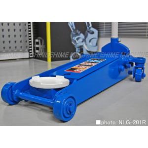 手動のみです　能力2.0トン 低床型ガレージジャッキ  国産マサダ ASJ-20ML マサダ エアージャッキ 2t 低床 エアー/手動兼用 ナイロン車輪仕様 ASJ