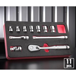 NEPROS NTB311BA 11点セット 9.5sq.インチサイズソケットレンチセット ネプロス NTB311BA-800-207116