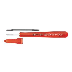 PB SWISS TOOLS 168-0-30 差替式精密ドライバー レッド PBスイスツールズ