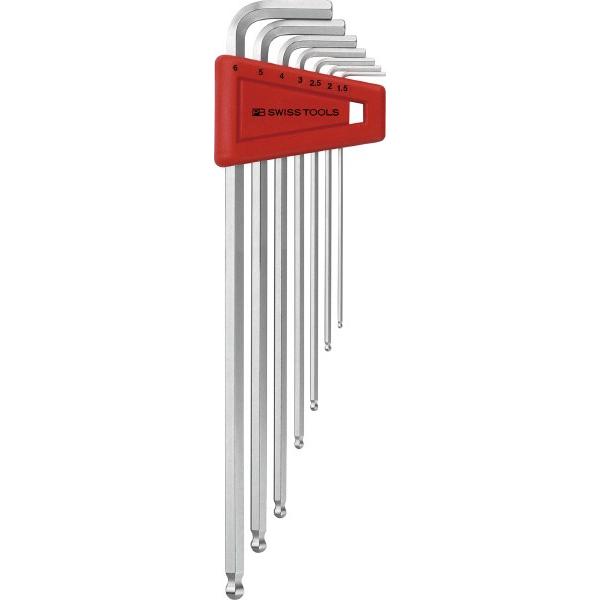 PB SWISS TOOLS 212LH-6 ボール付ロング六角レンチセット(パックナシ) (212...