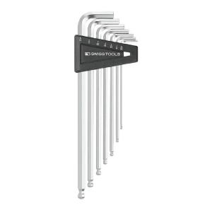 日本正規品 PBスイスツールズ ホルダー付ボールポイントロング六角レンチセット インチサイズ 7本組 (212Z.LH) (7610733008247)｜エヒメマシン Yahoo!ショッピング店