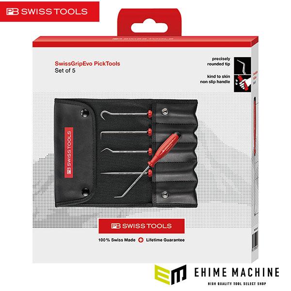 日本正規品 PBスイスツールズ スイスグリップEVO ピックツール5本組 ロールケース付 (BOX)...