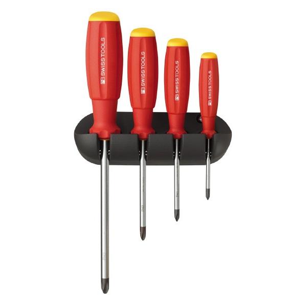 PB SWISS TOOLS 8242 スイスグリップ・ドライバーセット ホルダー付 (8242) ...