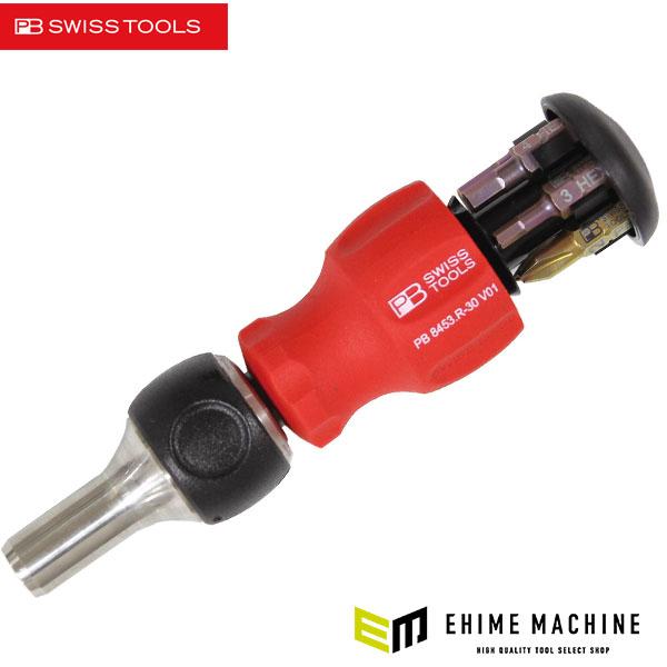 日本正規品 PBスイスツールズ スタービー差替ラチェットドライバ六角セット ビット6本入 (8453...