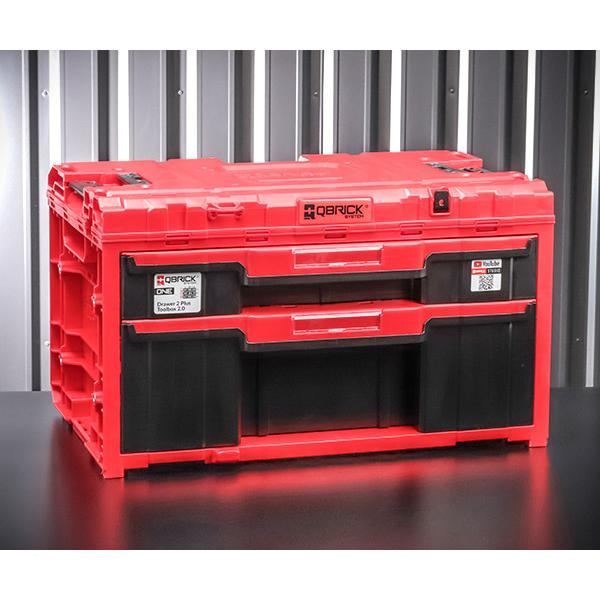 キューブリック 5901238259756 超耐久2段引出しツールボックス QBRICK SKRQO...