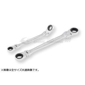 ※P5倍UP中！ TONE 両首振ラチェットめがねレンチ RMFW-1719