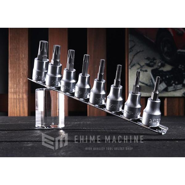 コーケン 9.5sq. トルクスプラスビットソケットセット RS3025/8-IP Ko-ken 工...